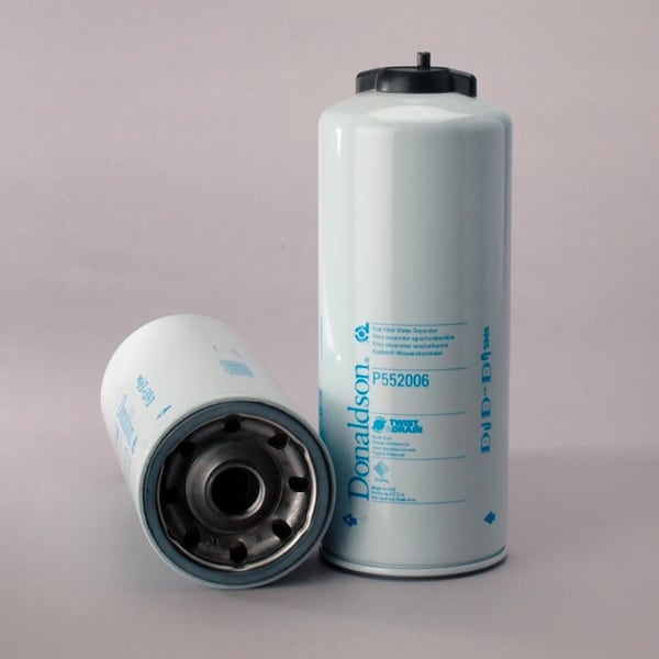Fuel Filter, Water Separator Spin-On Twist&Drain, P552006